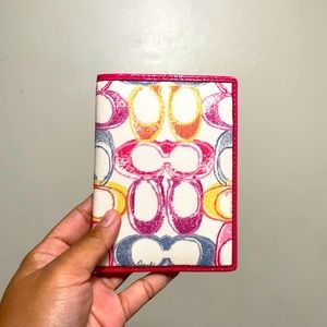 Coach passport cover